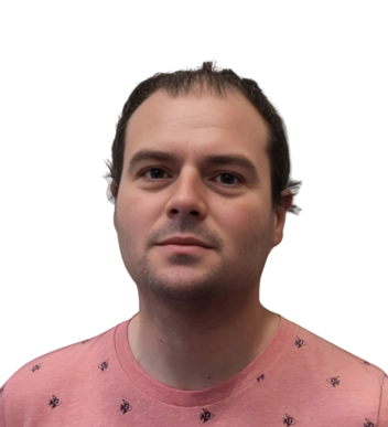 Fotografía de Carlos Blanco miembro del equipo científico de IA aplicada en Deduce Data Solutions