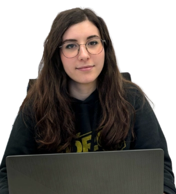 Fotografía de Paula Monje miembro del equipo científico de IA aplicada en Deduce Data Solutions