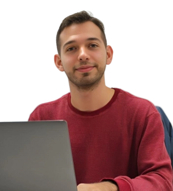 Fotografía de Suleyman Golbol miembro del equipo científico de IA aplicada en Deduce Data Solutions