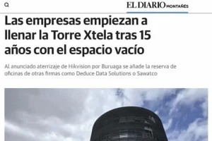 Deduce Data Solutions se convierte en el primer inquilino de la Torre Xtela PCTCAN, el nuevo centro tecnológico de Cantabria.