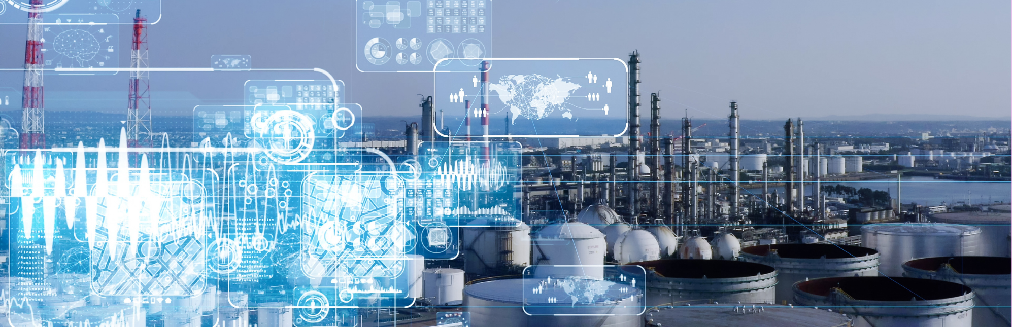 FAQ inteligencia artificial industrial en refinerías y plantas energéticas con soluciones digitales de IA.