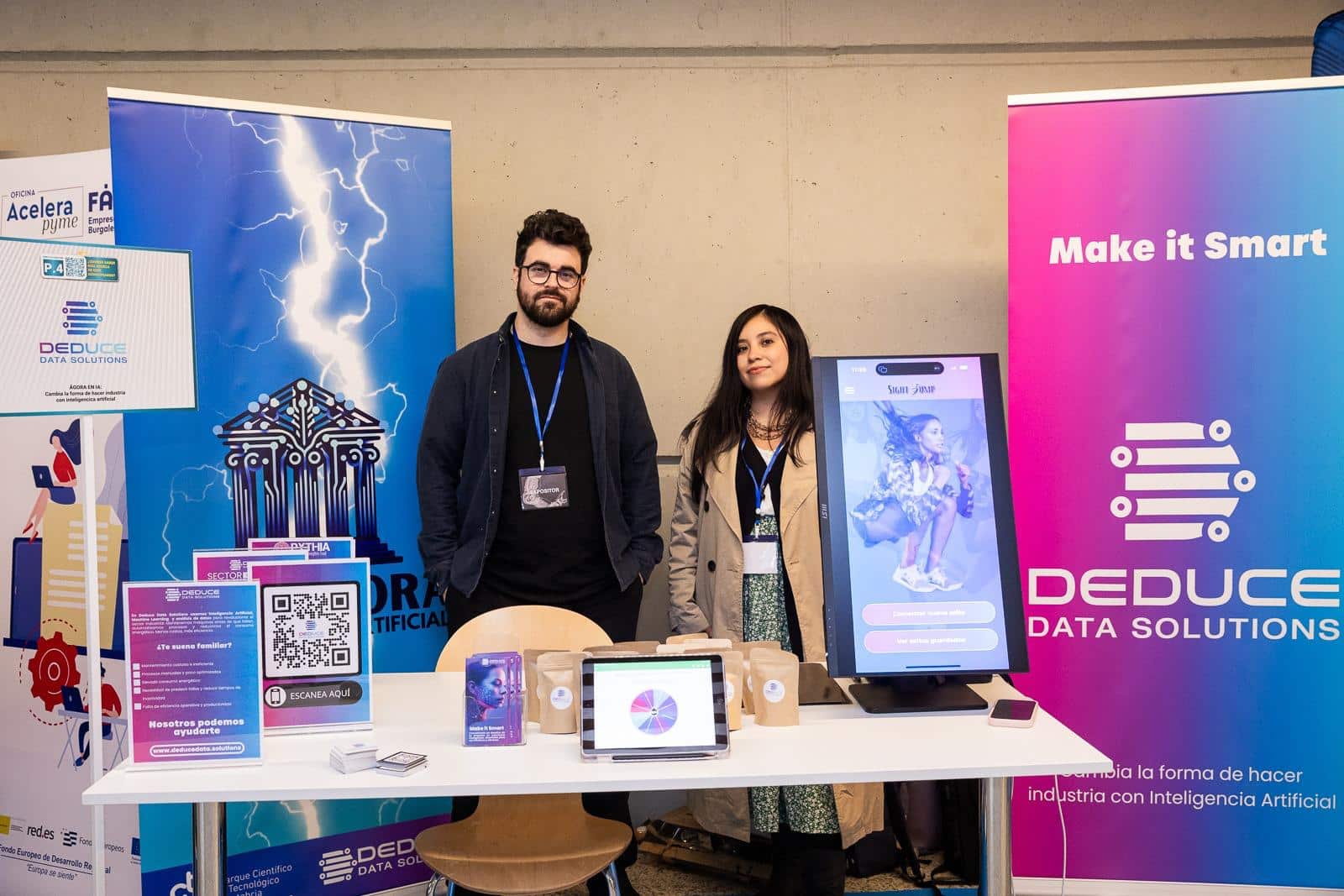 Alberto Mora y Mónica Oñate de DDS en el DIHBU de Burgos 2024