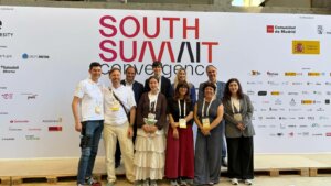 representantes de Cantabria en el South Summit de Madrid