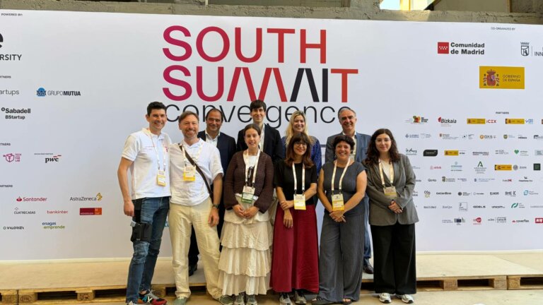 representantes de Cantabria en el South Summit de Madrid