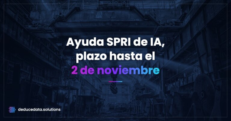 La ayuda SPRI de Inteligencia Artificial 2026 cierra el 2 de noviembre
