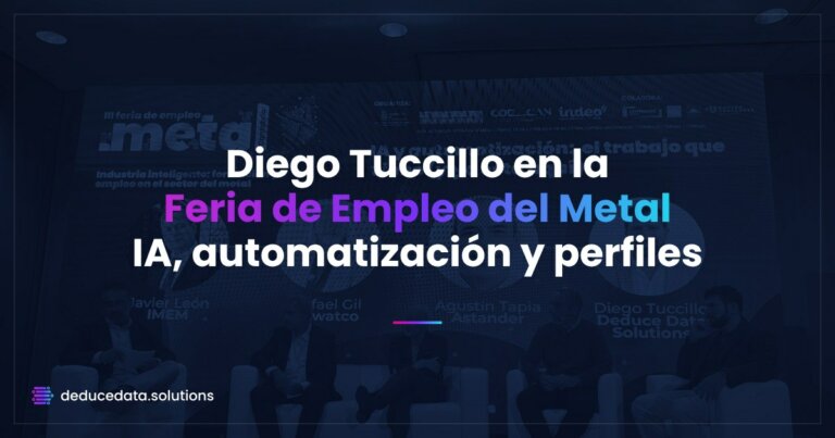 Diego Tuccillo en la Feria de Empleo del Metal: IA, automatización y perfiles